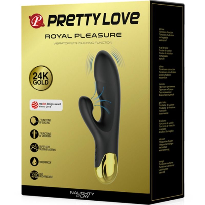 PRETTY LOVE - SMART NAUGHTY PLAY VIBRATION AND SUCTION - Amore24