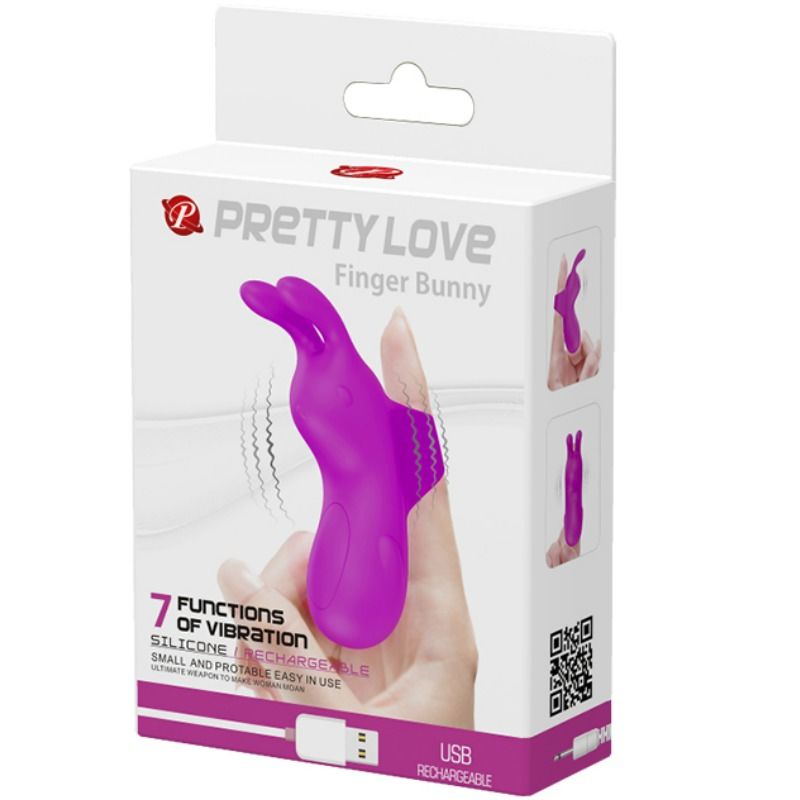 PRETTY LOVE - SMART RECHARGEABLE THIMBLE WITH RABBIT - Amore24