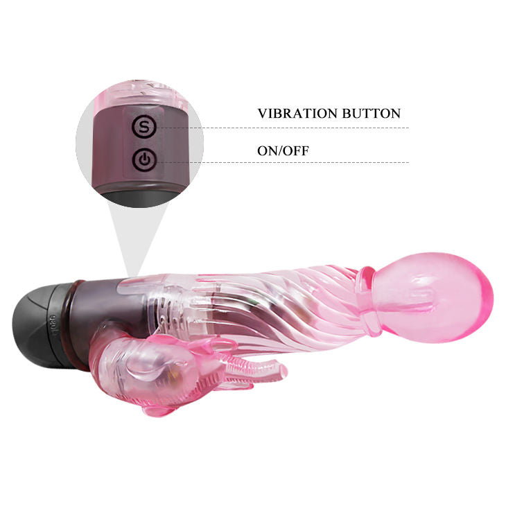 BAILE - GIVE YOU A KIND OF LOVER VIBRATOR WITH PINK RABBIT 10 MODES - Amore24
