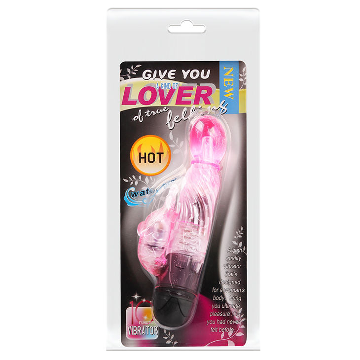 BAILE - GIVE YOU A KIND OF LOVER VIBRATOR WITH PINK RABBIT 10 MODES - Amore24