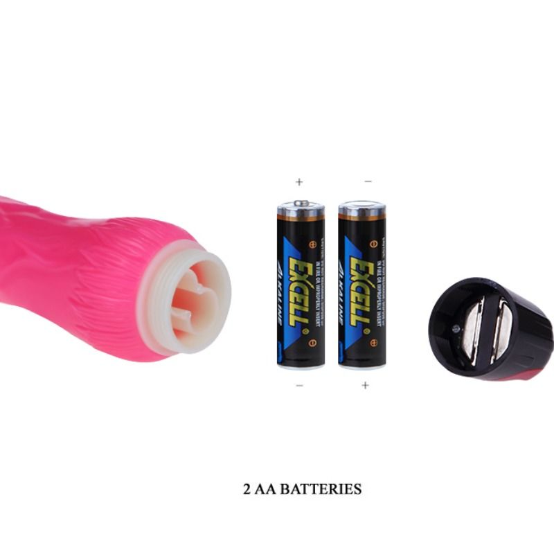 BAILE - VIBRATOR DAAPLY PLEASURE MULTISPEED PINK - Amore24