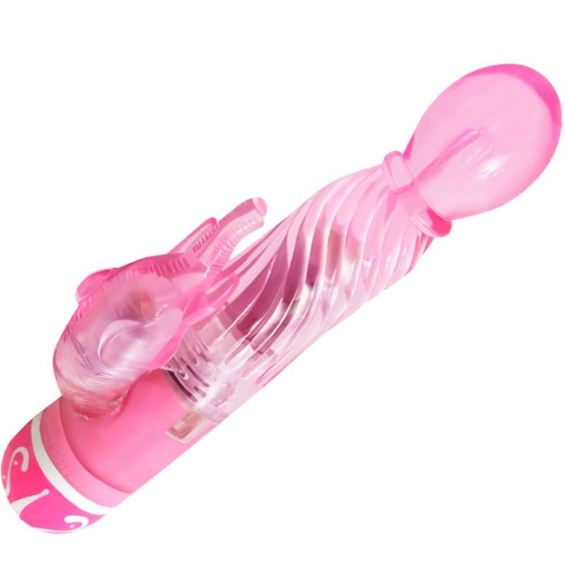 BAILE - MULTISPEED VIBRATOR WITH PINK STIMULATOR - Amore24
