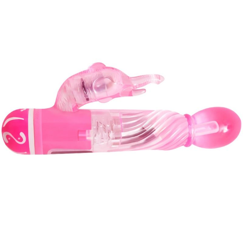 BAILE - MULTISPEED VIBRATOR WITH PINK STIMULATOR - Amore24