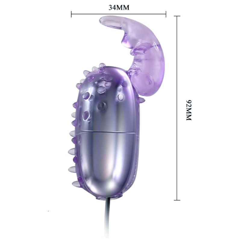 BAILE - SUPER VIBRATOR VIBRATING EGG WITH STIMULATOR - Amore24