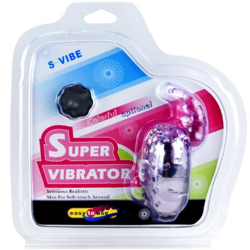 BAILE - SUPER VIBRATOR VIBRATING EGG WITH STIMULATOR - Amore24