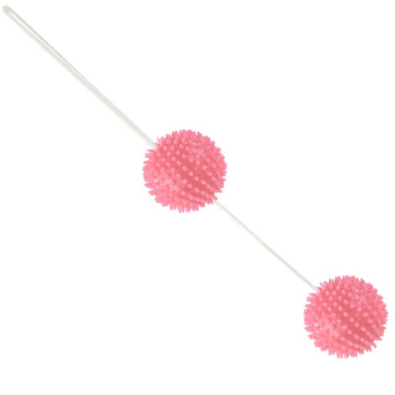 BAILE - A DEEPLY PLEASURE PINK TEXTURED BALLS 3.6 CM - Amore24