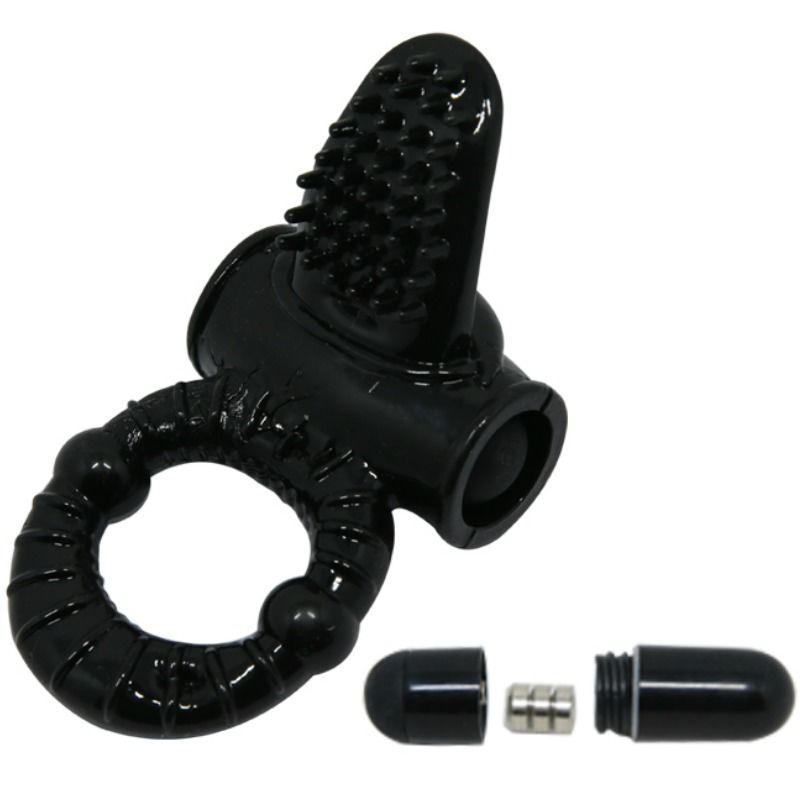 BAILE - SWEET RING VIBRATING RING WITH TEXTURED RABBIT - Amore24