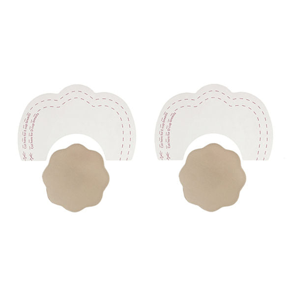 BYE-BRA - BREASTS ENHANCER + NIPPLE COVERS SYLICON CUP D/F - Amore24