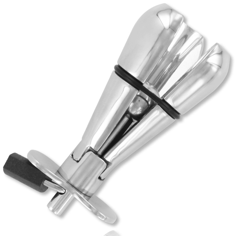METAL HARD - METAL ANAL PLUG WITH LOCK - Amore24