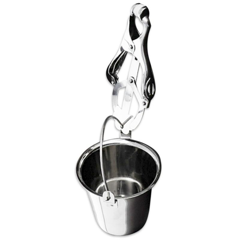 METAL HARD - NIPPLE CLAMP WITH TANK - Amore24
