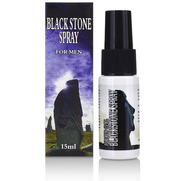 COBECO - BLACK STONE DELAY SPRAY FOR MEN 15ML - Amore24