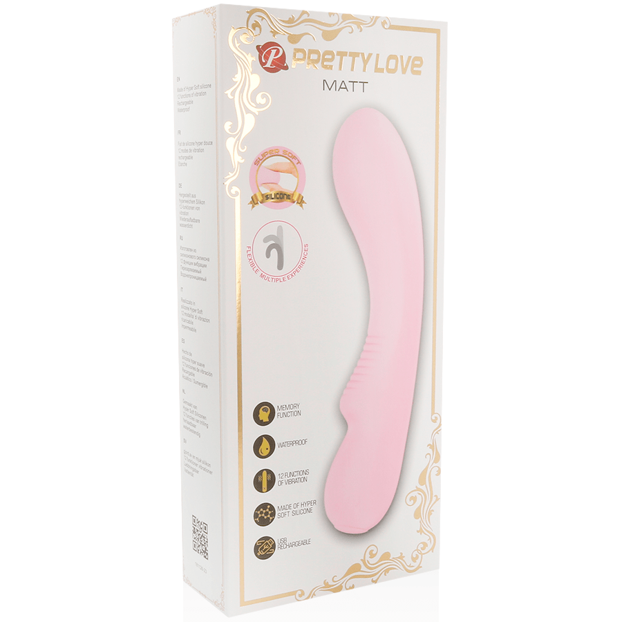 PRETTY LOVE - SMART MATT RECHARGEABLE VIBRATOR - Amore24