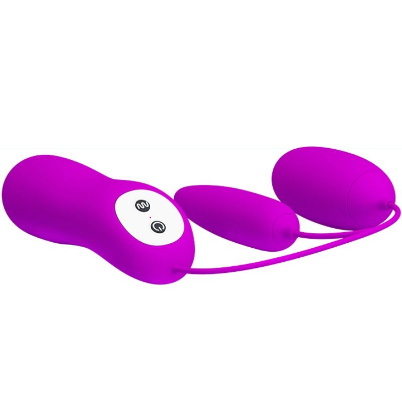 PRETTY LOVE - IRMA DOUBLE VIBRATING EGG - Amore24