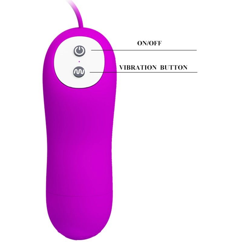 PRETTY LOVE - IRMA DOUBLE VIBRATING EGG - Amore24