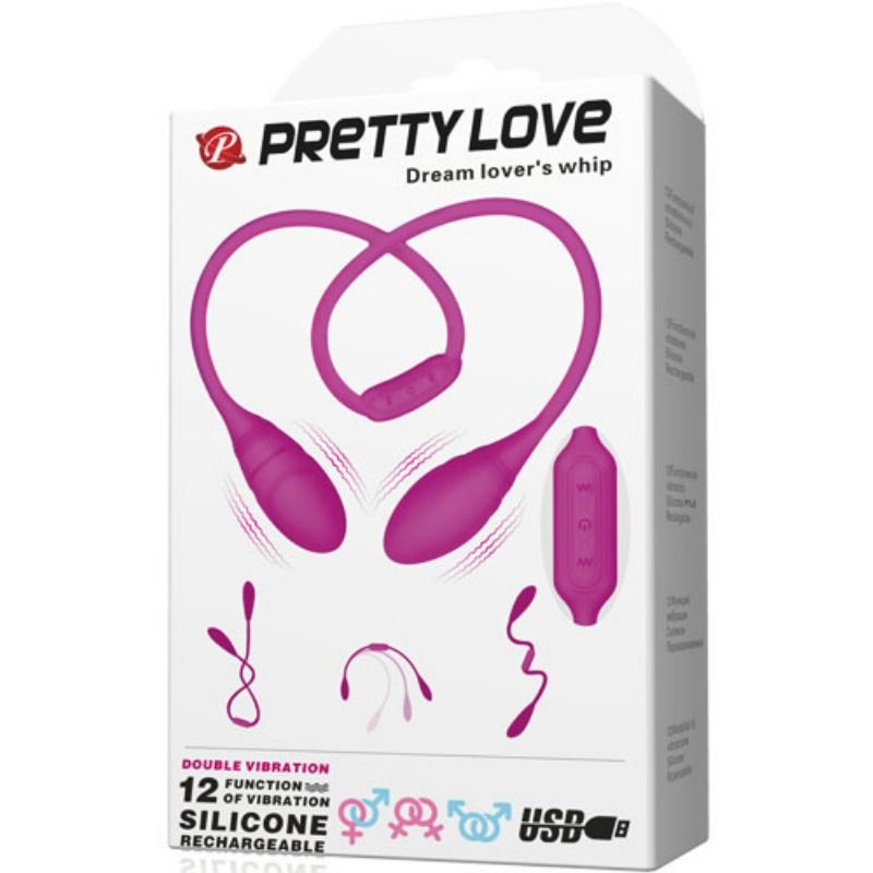 PRETTY LOVE - UNISEX STIMULATOR DREAM LOVERS WHIP - Amore24
