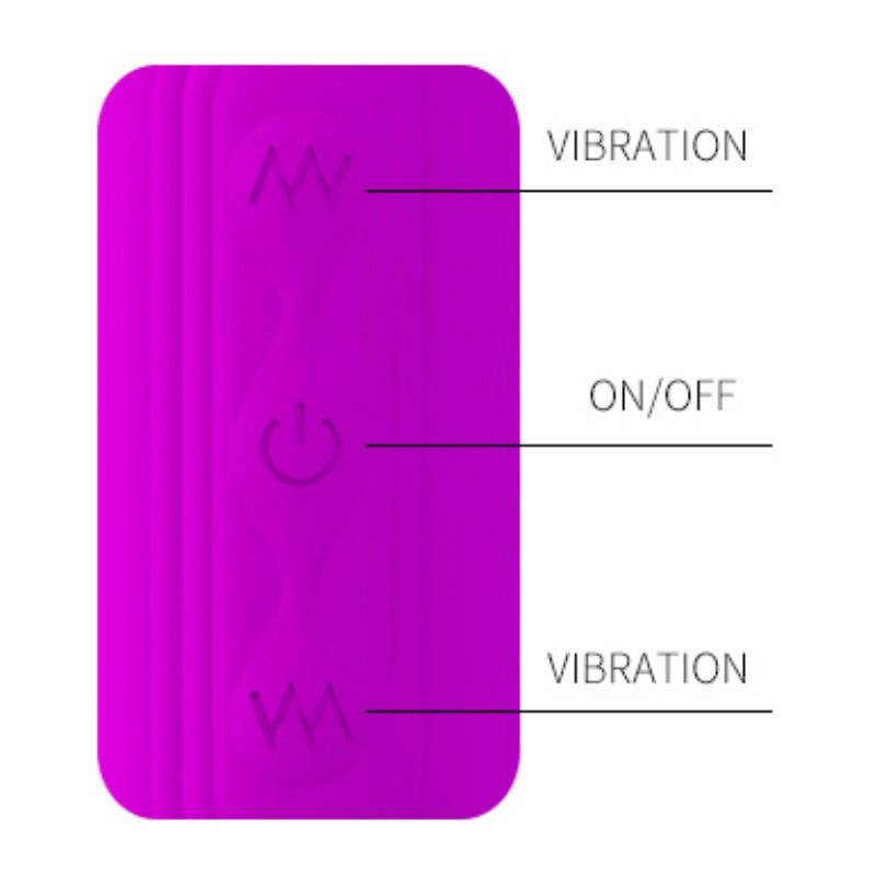 PRETTY LOVE - UNISEX STIMULATOR DREAM LOVERS WHIP 2 - Amore24