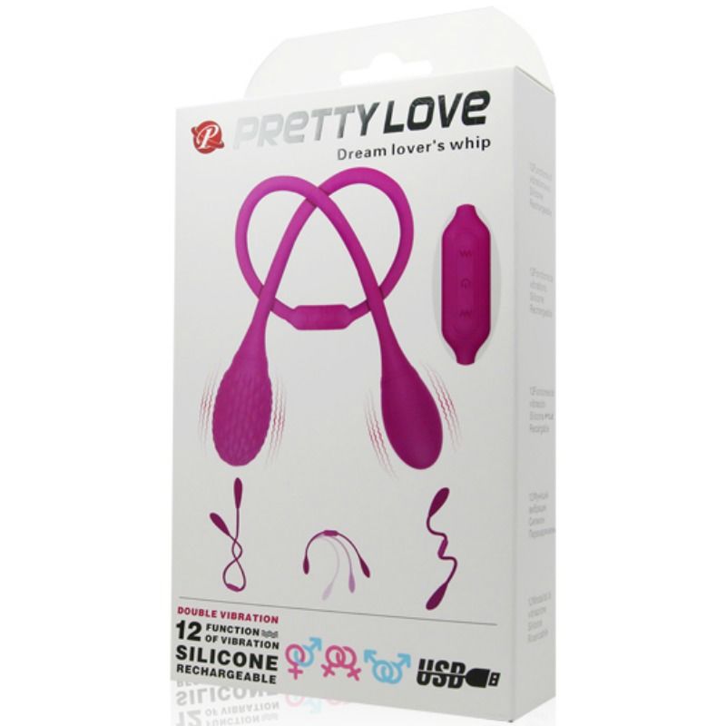 PRETTY LOVE - UNISEX STIMULATOR DREAM LOVERS WHIP 2 - Amore24