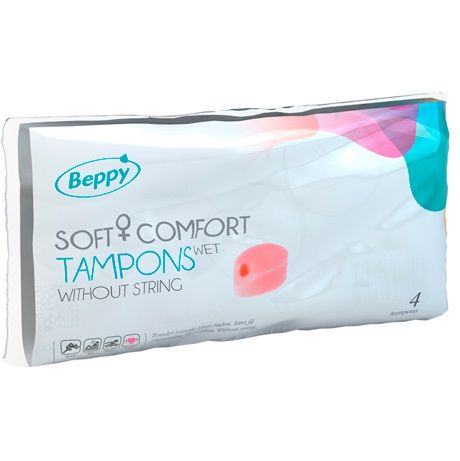 BEPPY - SOFT COMFORT TAMPONS WET 4 UNITS - Amore24