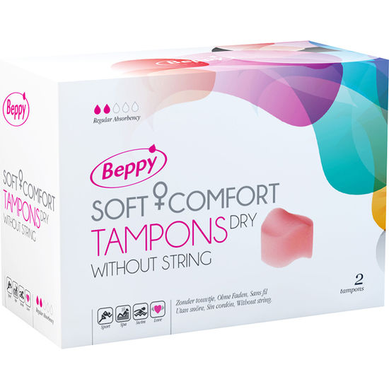 BEPPY - SOFT-COMFORT TAMPONS DRY 2 UNITS - Amore24