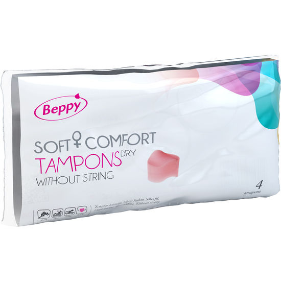 BEPPY - SOFT-COMFORT TAMPONS DRY 4 UNITS - Amore24