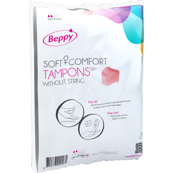 BEPPY - SOFT-COMFORT TAMPONS DRY 30 UNITS - Amore24