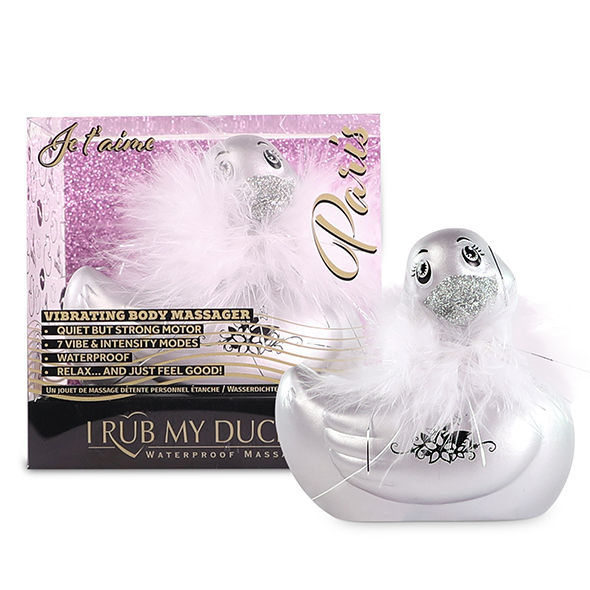 BIG TEASE TOYS - I RUB MY DUCKIE 2.0 | PARIS (SILVER) - Amore24