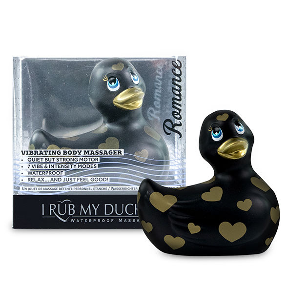 BIG TEASE TOYS - I RUB MY DUCKIE 2.0 | ROMANCE (BLACK & GOLD) - Amore24