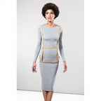 BIJOUX - INDISCRETS MAZE HARNESS DRESS SHAPE BROWN - Amore24