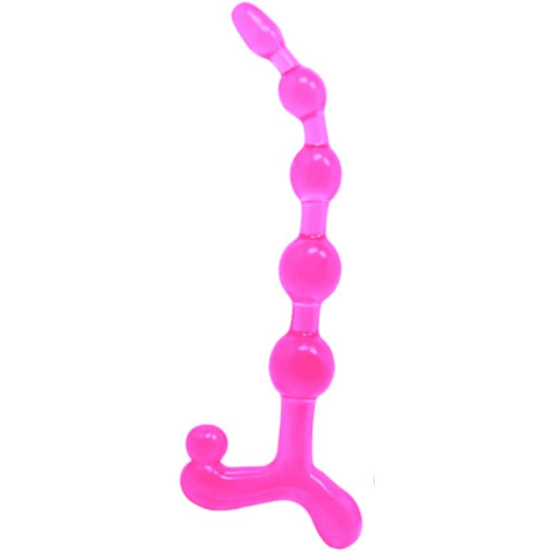 BAILE - BENDY TWIST PINK ANAL BALLS - Amore24