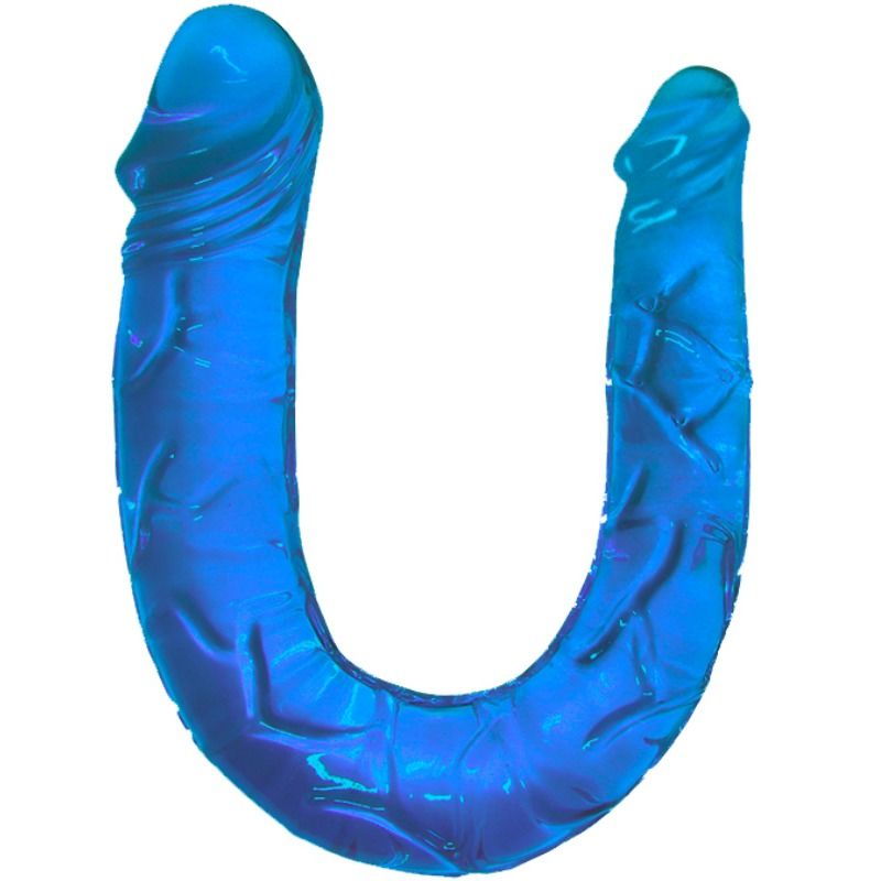 BAILE - DOUBLE DONG DOUBLE DILDO BLUE - Amore24