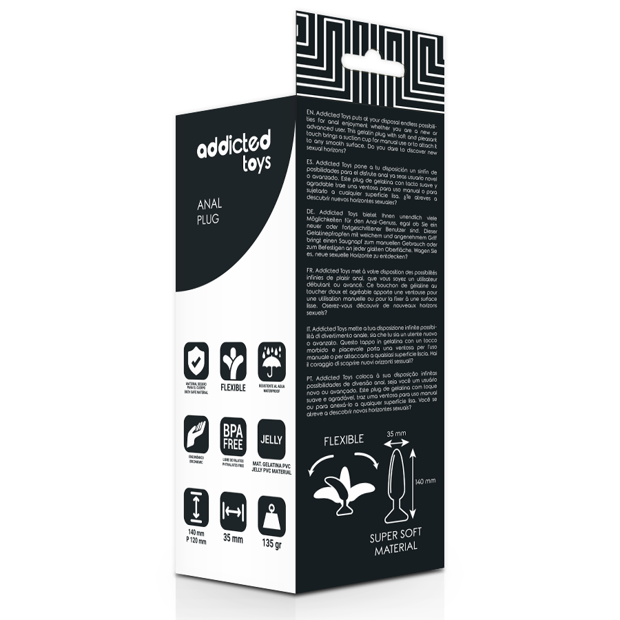 ADDICTED TOYS - ANAL PLUG 13.5 CM - Amore24