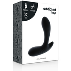 ADDICTED TOYS - ANAL MASSAGER BLACK VIBRATION - Amore24