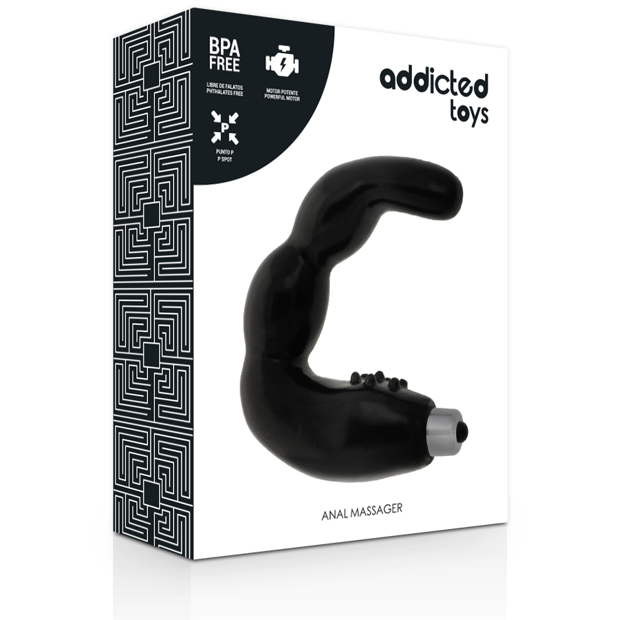 ADDICTED TOYS - PROSTATE ANAL MASSAGER VIBRATION - Amore24