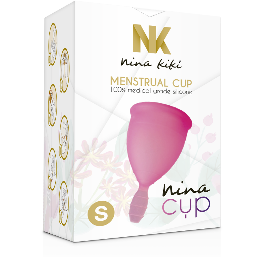 NINA KIKÍ - MENSTRUAL CUP PINK - SIZE S - Amore24
