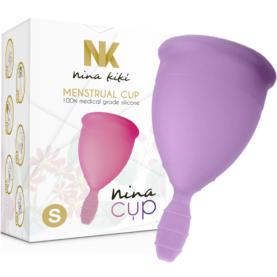 NINA KIKÍ - MENSTRUAL CUP PURPLE - SIZE S - Amore24