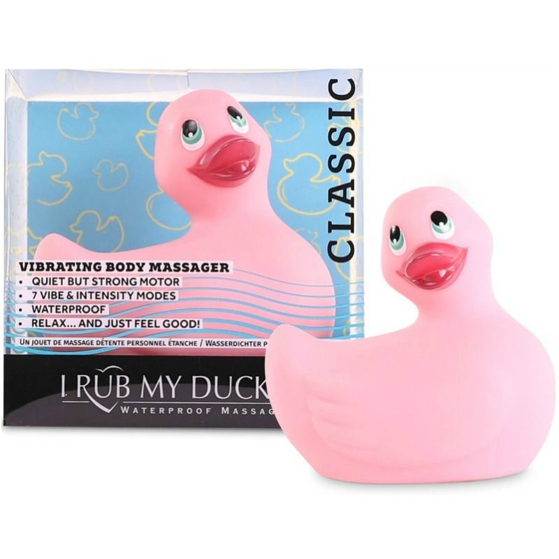 BIG TEASE TOYS - I RUB MY DUCKIE CLASSIC VIBRATING DUCK PINK - Amore24