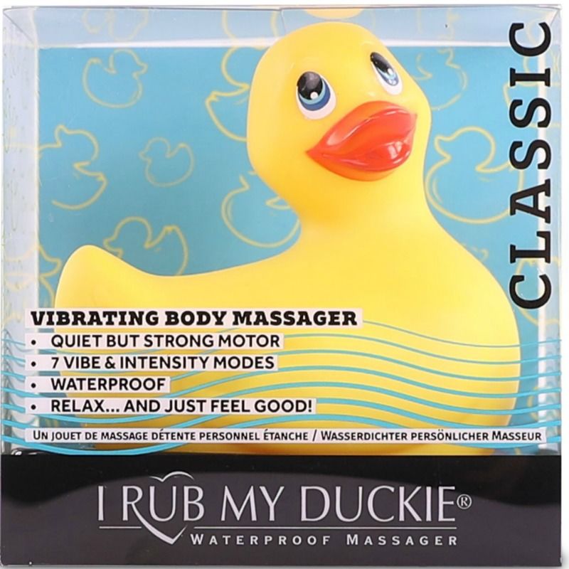 BIG TEASE TOYS - I RUB MY DUCK CLASSIC VIBRATING DUCK YELLOW - Amore24