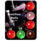 SECRETPLAY - BRAZILLIAN BALLS LUBRICANT HOT BALLS 6 UNITS - Amore24