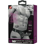 PRETTY LOVE - MARVIN STRAP ON WITH VIBRATION AND HOLLOW DILDO - Amore24