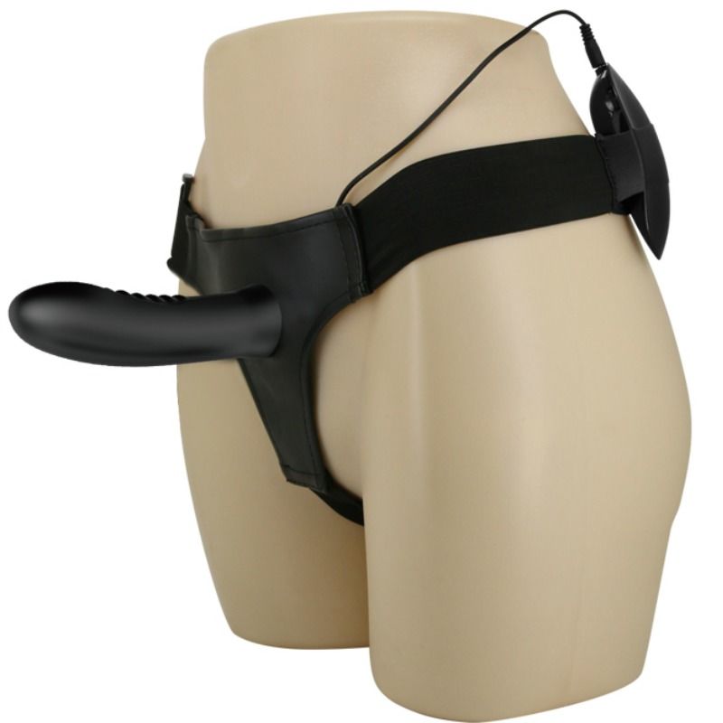 PRETTY LOVE - MYRON STRAP ON WITH VIBRATION AND HOLLOW DILDO - Amore24