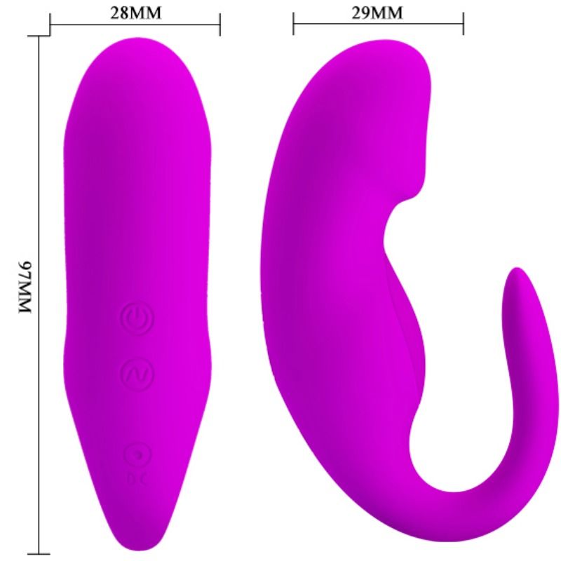 PRETTY LOVE - REMOTE CONTROL STIMULATING CLAMP - Amore24