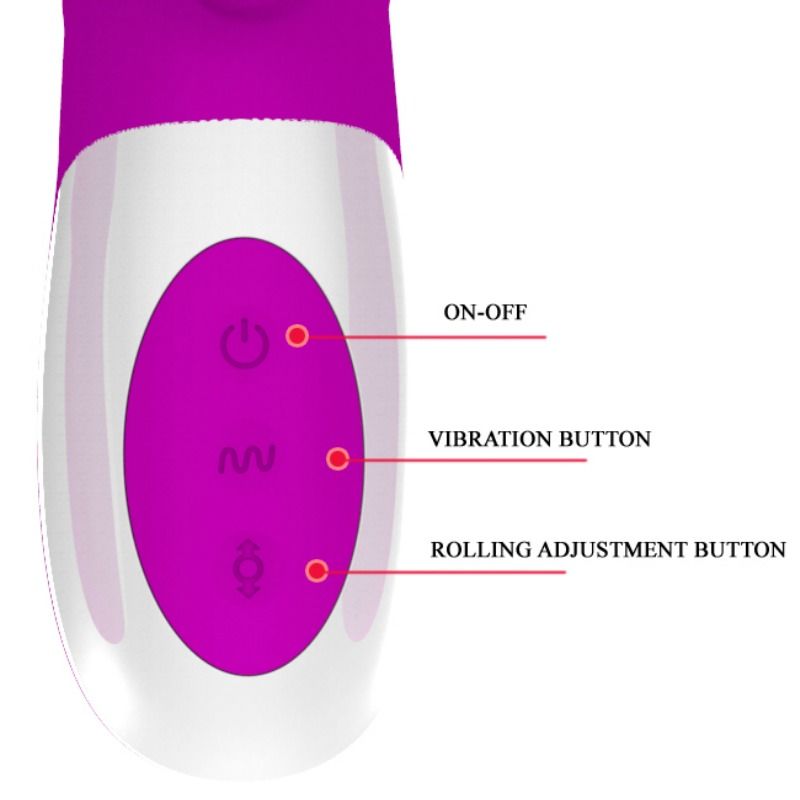 PRETTY LOVE - ADRIAN RECHARGEABLE MULTIFUNCTION - Amore24
