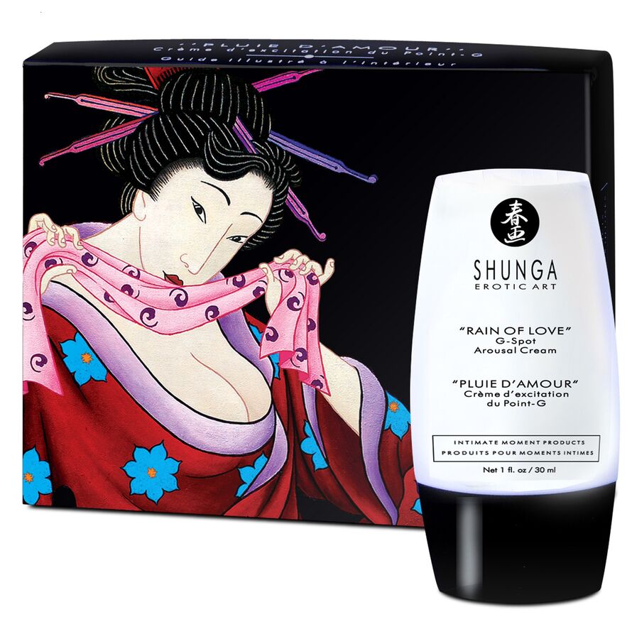 SHUNGA - RAIN OF LOVE G-SPOT STIMULATING CREAM - Amore24