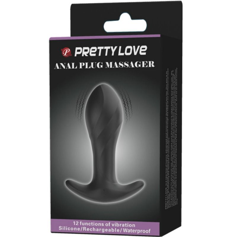 PRETTY LOVE - BLACK ANAL VIBRATOR - Amore24