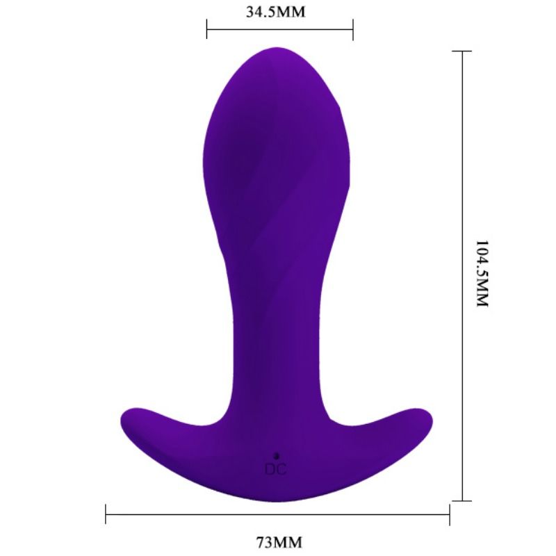 PRETTY LOVE - LILAC ANAL VIBRATOR - Amore24