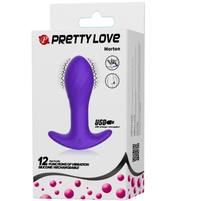 PRETTY LOVE - LILAC ANAL VIBRATOR - Amore24