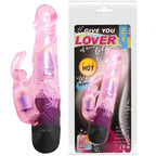 BAILE - GIVE YOU LOVER VIBRATOR WITH PINK RABBIT - Amore24