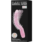 BAILE - FLEXI VIBE SENSUAL SPINE BENDABLE VIBRATING DILDO LILAC 23.5 CM - Amore24