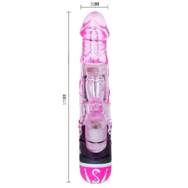 BAILE - MULTISPEED VIBRATORS WITH LILAC RABBIT - Amore24