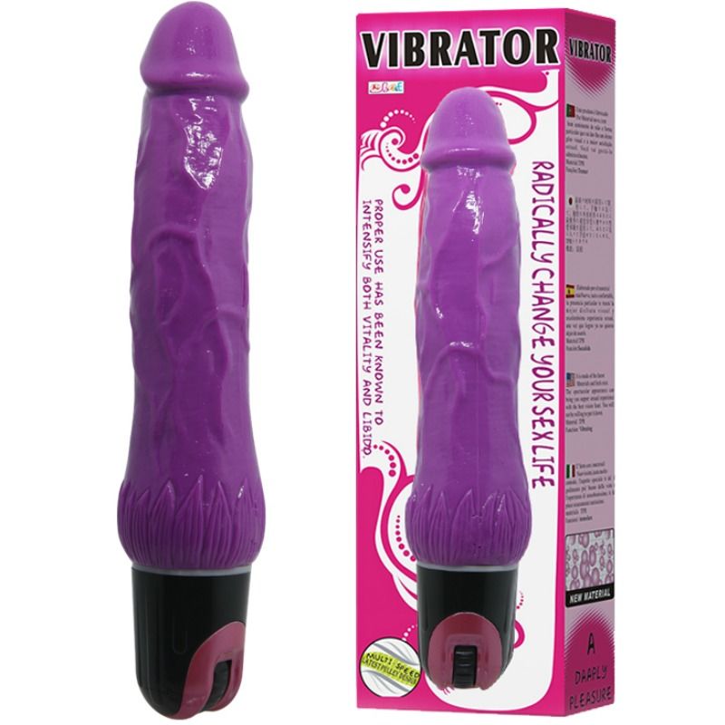 BAILE - DAAPLY PLEASURE MULTISPEED VIBRATOR PURPLE - Amore24
